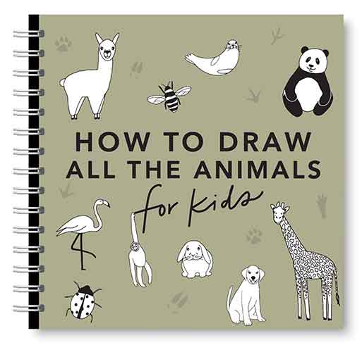 All the Animals: How to Draw Books for Kids with Dogs, Cats, Lions, Dolphins, and More
