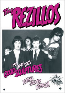 The Rezillos - Good Sculptures Poster