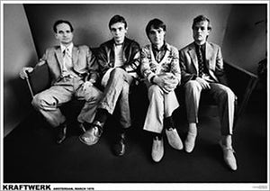 Kraftwerk - Amsterdam 1976 Poster
