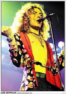 Led Zepplin - Robert Plant 1975 Poster