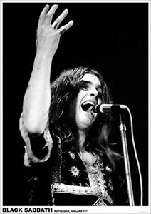 Black Sabbath - Ozzy Osbourne 1971 Poster