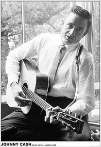 Johnny Cash - Savoy Hotel London 1959 Poster