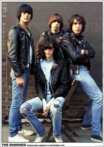 The Ramones - Germany 1978 Poster