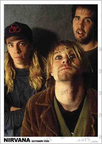 Nirvana - October 1990 Poster