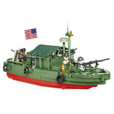 Cobi: Vietnam War - Patrol Boat River MkII Construction Bricks Set (618 Pieces)