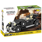 Cobi: World War 2 - CDG's 1936 Horch 830 Car Construction Brick Set (248 Pieces)