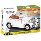 Cobi: World War 2 - 1934 Citreon Traction 7C Car Construction Brick Set (215 Pieces)