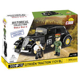 Cobi: World War 2 - 1938 Citroen Traction 11C Car Construction Brick Set (298 Pieces)