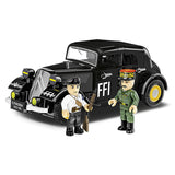 Cobi: World War 2 - 1938 Citroen Traction 11C Car Construction Brick Set (298 Pieces)