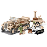 Cobi: World War 2 - SD. KFZ. 10 & Field Kitchen Vehicle Construction Brick Set (367 Pieces)