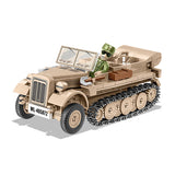 Cobi: World War 2 - SD KFZ 10 Demag D7 Vehicle Construction Brick Set (283 Pieces)