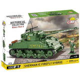 Cobi: World War 2 - Sherman IC Firefly Hybrid Tank Construction Brick Set (600 Pieces)