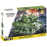 Cobi: World War 2 - Howitzer Motor Carriage M8 Scott Tank Construction Brick Set (519 Pieces)