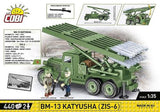 World War 2 - BM-13 Katyusha Rocket Launcher Construction Set (450 Piece Kit)