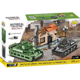 Cobi: World War 2 - Matilda II & Panzer 38 (T) Diorama Construction Brick Set (1008 Pieces)