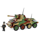 Cobi: World War 2 - Sd.Kfz. 234/2 Puma Vehicle Construction Brick Set (470 Pieces)