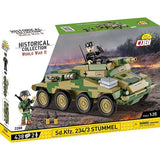 Cobi: World War 2 - Sd.Kfz. 234/3 Stummel Vehicle Construction Brick Set (438 Pieces)