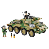 Cobi: World War 2 - Sd.Kfz. 234/3 Stummel Vehicle Construction Brick Set (438 Pieces)