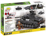 World War 2 - Panzer III Ausf.J Construction Set (590 Piece Kit)