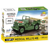 World War 2 - Medical Willys MB Construction Set (130 Piece Kit)
