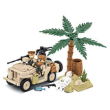 World War 2 - Willys MB-SAS Construction Set (180 Piece Kit)