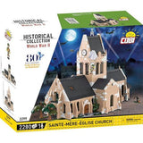 World War 2 - Sainte-Mere-Eglis Church Construction Set (2280 Piece Kit)