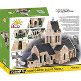 World War 2 - Sainte-Mere-Eglis Church Construction Set (2280 Piece Kit)