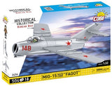 Korean War - MIG-15 N.Code Fagot Construction Set (504 Piece Kit)