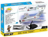 Korean War - MIG-15 N.Code Fagot Construction Set (504 Piece Kit)