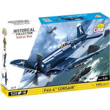 Korean War - Vought F4U-4 Corsair Construction Set (520 Piece Kit)
