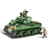 World War 2 - Sherman M4A3E2 "Jumbo" Tank Construction Set (716 Piece Kit)