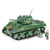 World War 2 - M4A3 Sherman Construction Set (852 Piece Kit)