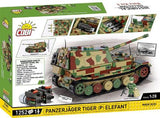 World War 2 - Panzerjäger Tiger (P) Elefant Construction Set (1252 Piece Kit)