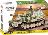 World War 2 - Sd.Kfz. 184 Ferdinand Construction Set (1268 Piece Kit)