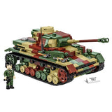 World War 2 - PzKpfw IV Ausf.G Construction Set (1107 Piece Kit)