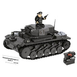 World War 2 - Panzerkampfwagen II Ausff Construction Set (813 Piece Kit)
