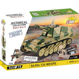 World War 2 - Sd.Kfz.124 Wespe Exclusive Construction Set (860 Piece Kit)