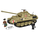 World War 2 - Panzer V Panther Ausf. G "Pudel" Construction Set (1133 Piece Kit )
