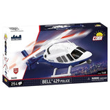 Cobi - Bell 429 Police Helicopter 1:48 Scale Construction Set (254 Piece Kit)