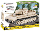 World War 2 - Pzkpfw VI Tiger "131" Construction Set (340 Piece Kit)