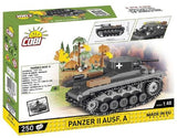 World War 2 - Panzer II Ausf.A Construction Set (300 Piece Kit)