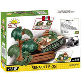 World War 2 - Renault R-35 Construction Set (258 Piece Kit)