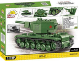 World War 2 - KV-2 Tank Construction Set (510Piece Kit)