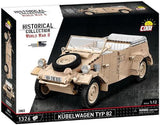 World War 2 - Kubelwagen Typ 82 Construction Set (1290 Piece Kit)