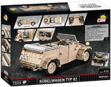 World War 2 - Kubelwagen Typ 82 Construction Set (1290 Piece Kit)