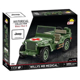 World War 2 - Willys Medical MB Construction Set (1131 Piece Kit)