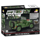World War 2 - Willys Medical MB Construction Set (1131 Piece Kit)