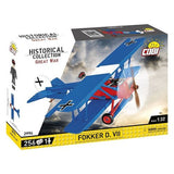 Great War - Fokker D. VII Plane Construction Set (256 Piece Kit)