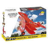 Great War - Fokker Dr.1 Red Baron Construction Set (221 Piece Kit)