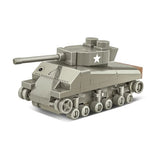 World War 2 - M4A3 Sherman Tank Construction Set (103 Piece Kit)